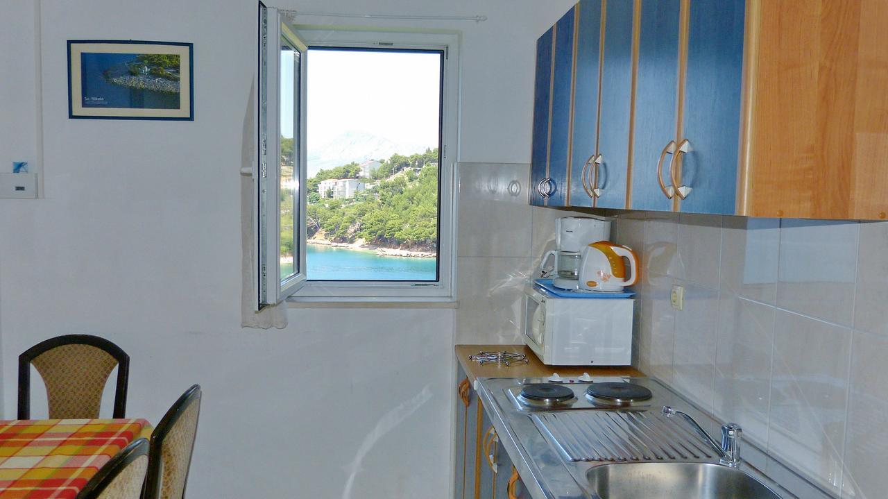 Beach Front Apartments Balica Rat Omiš Buitenkant foto