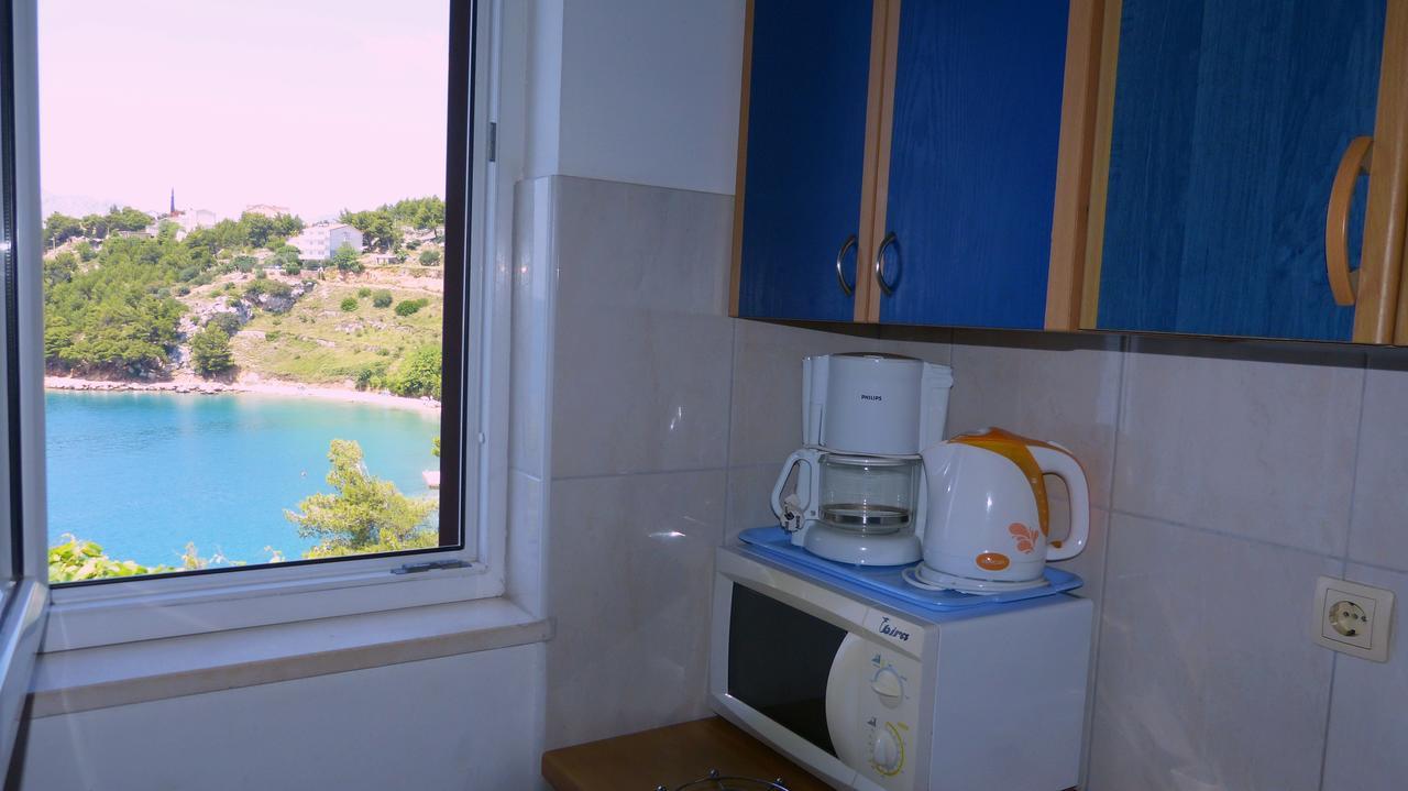 Beach Front Apartments Balica Rat Omiš Buitenkant foto